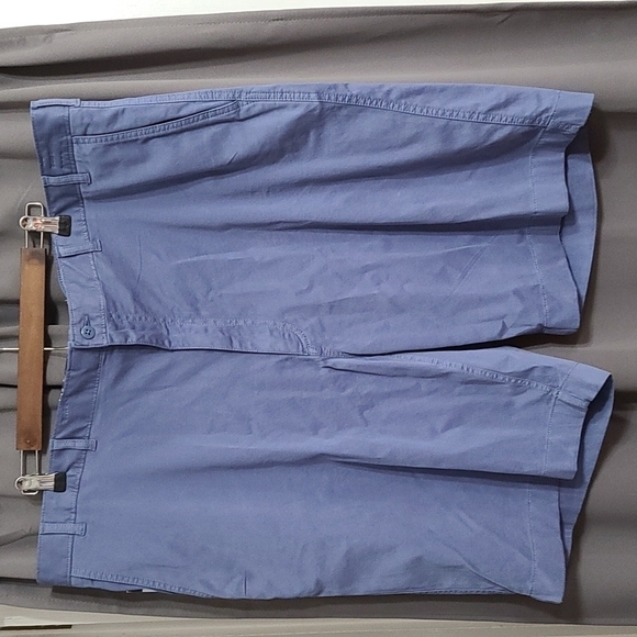 NWT Cremieux Big Man Shorts Cassis Blue Garment Dyed 10"Inseam Size 46 - Picture 1 of 10